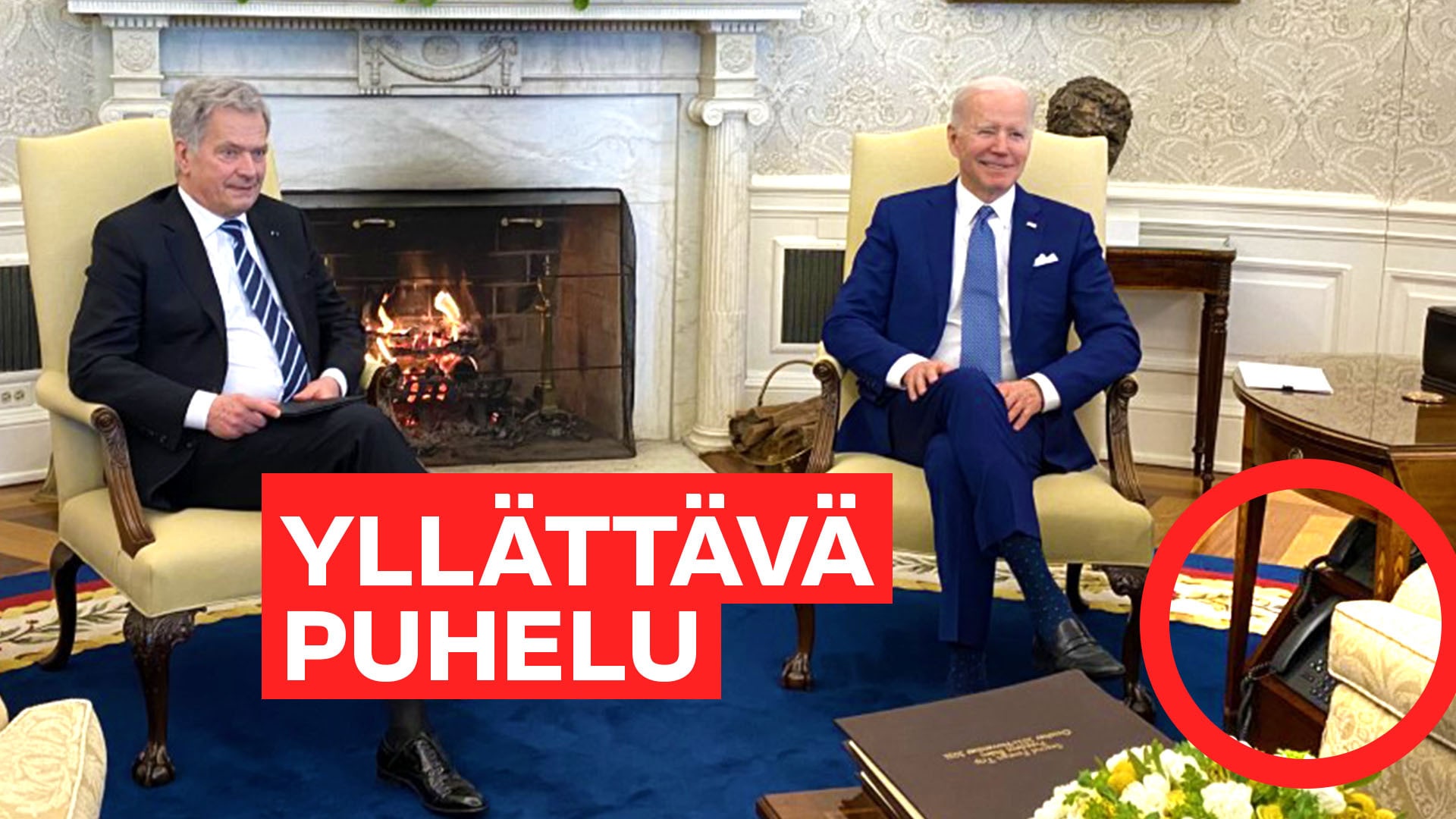 Niinistö paljasti hämmentävän käänteen Bidenin tapaamisesta – yllätyspuhelu Ruotsiin