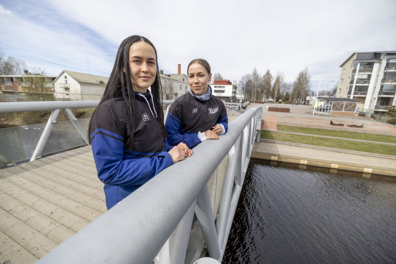 Charlotta ja Camilla Höglund aloittavat kolmannen kautensa Lapuan Virkiässä. Sipoolaiset eivät ole kokeneet Lapualla kulttuurishokkia.