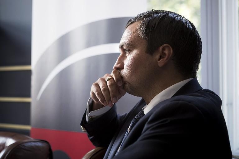 Joakim Strandille sopii mainiosti se, ettei RKP asettanut omaa ehdokasta presidentinvaaleihin. Arkistokuva.