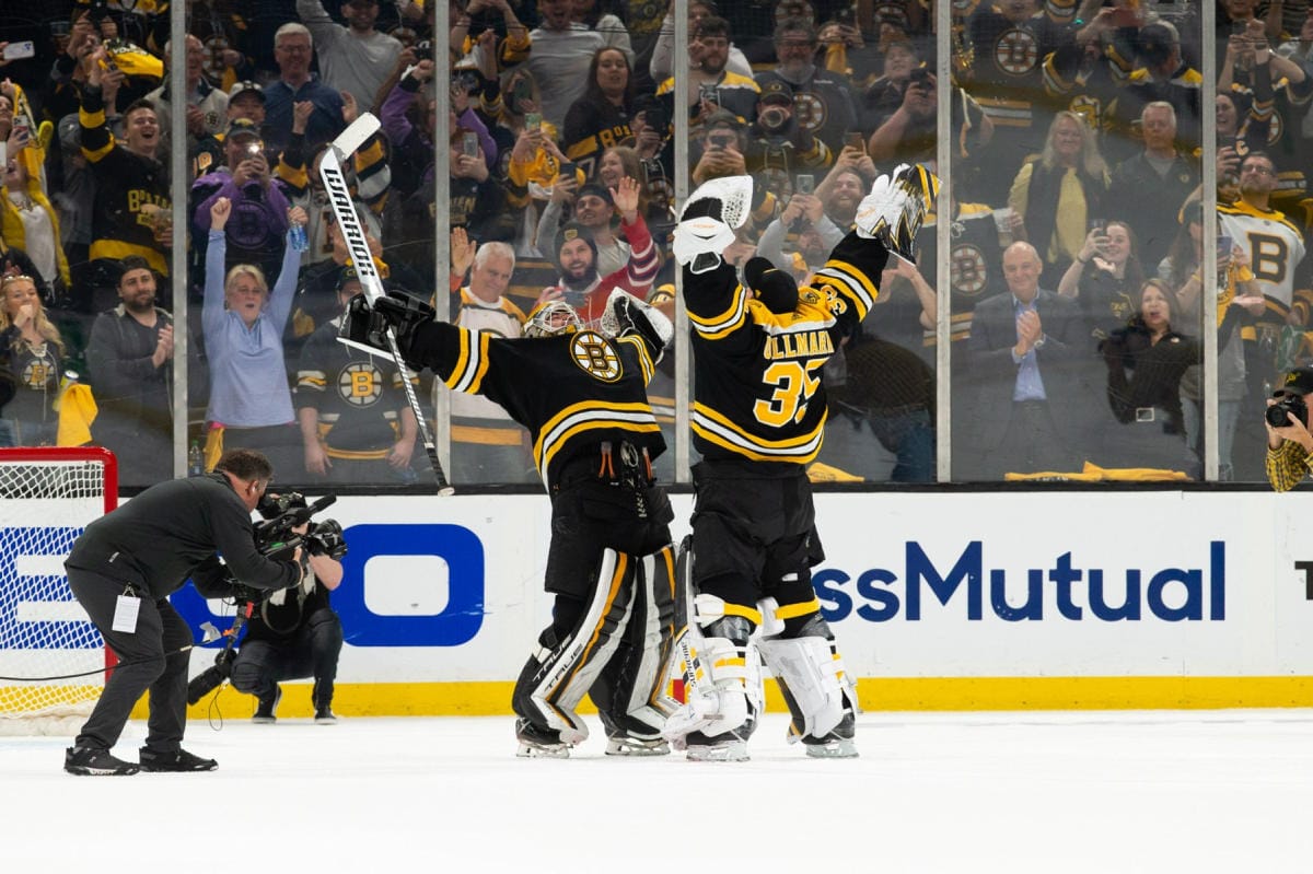 Boston tasoitti ottelusarjan tilanteeseen 3- 3. LEHTIKUVA / Getty Images / AFP