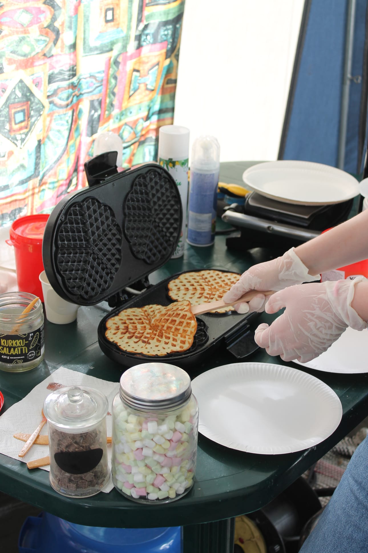Yhdistykset saavat itse määritellä kesätyöntekijöiden työtehtävät. Tehtävänä voi olla vaikka tapahtumien järjestelyissä auttaminen.