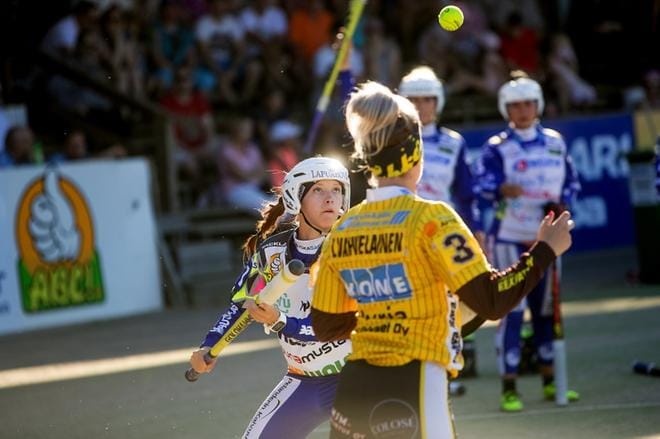 Sanni Syrjälän peli kulki. Kuva: Jaakko Elenius