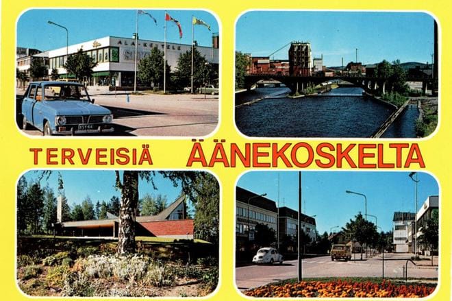 Tällaisia postikortteja Dino Sassi kuvasi.