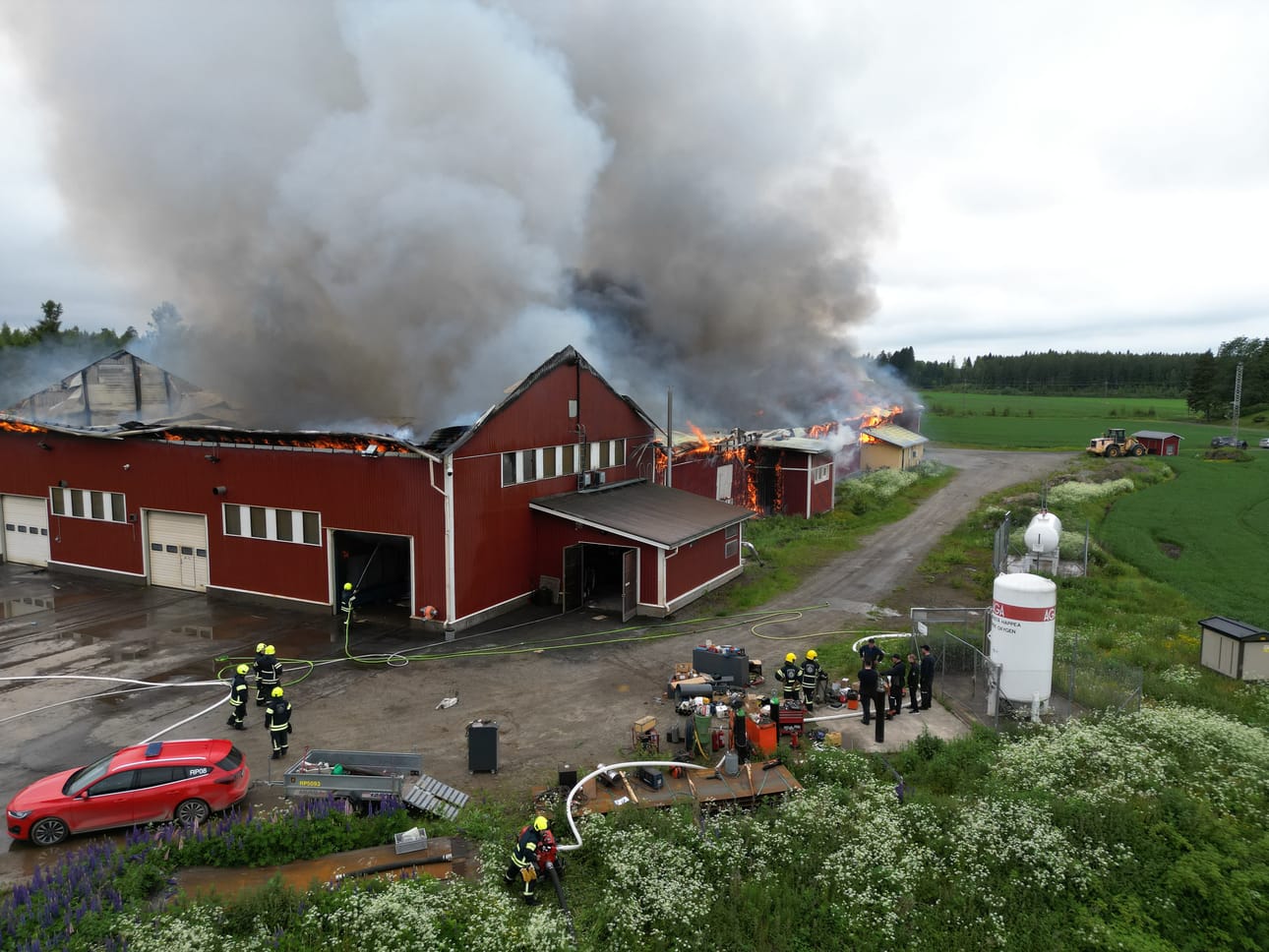Peltoniemen mukaan pelastustyöntekijät saapuivat paikalle nopeasti.