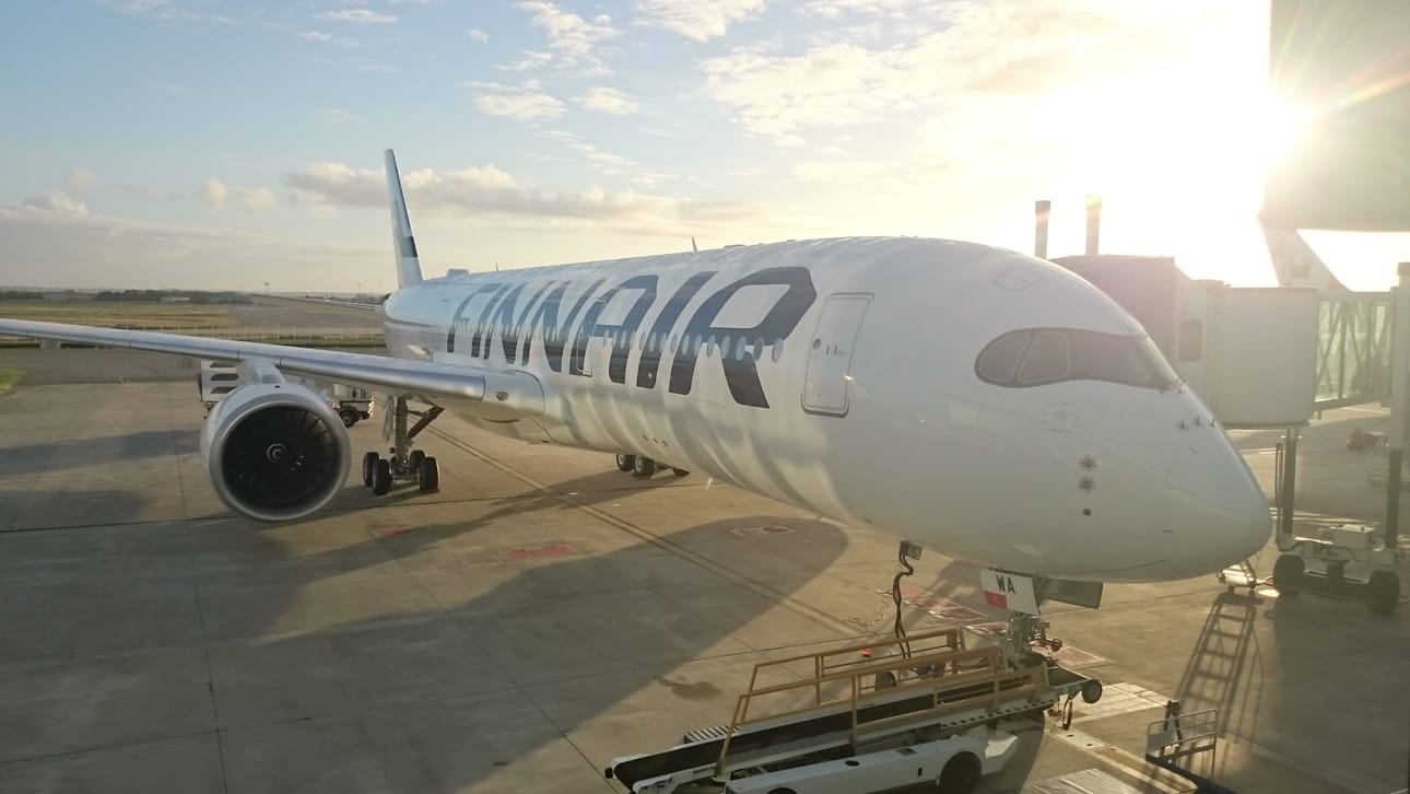 Finnair aloitti A350-lennot loppuvuonna 2015. Arkistokuva.