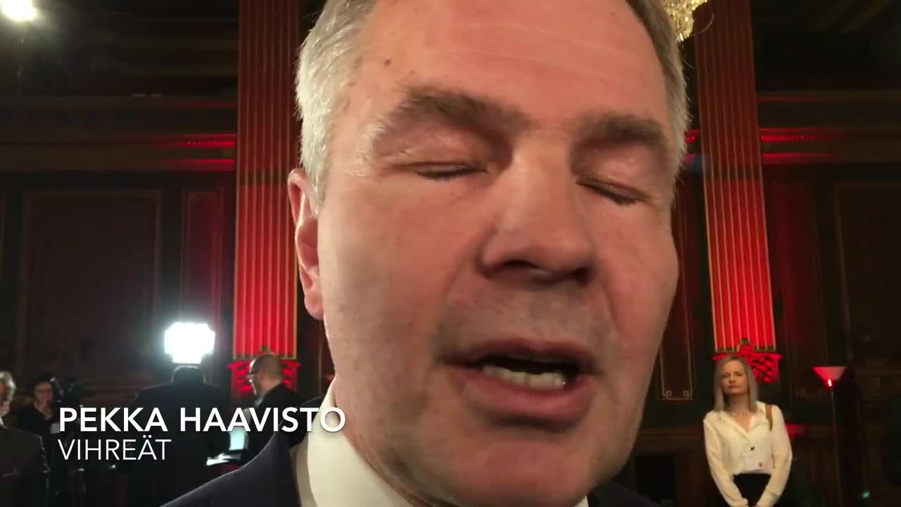 Pekka Haavisto kommentoi vaalitulosta