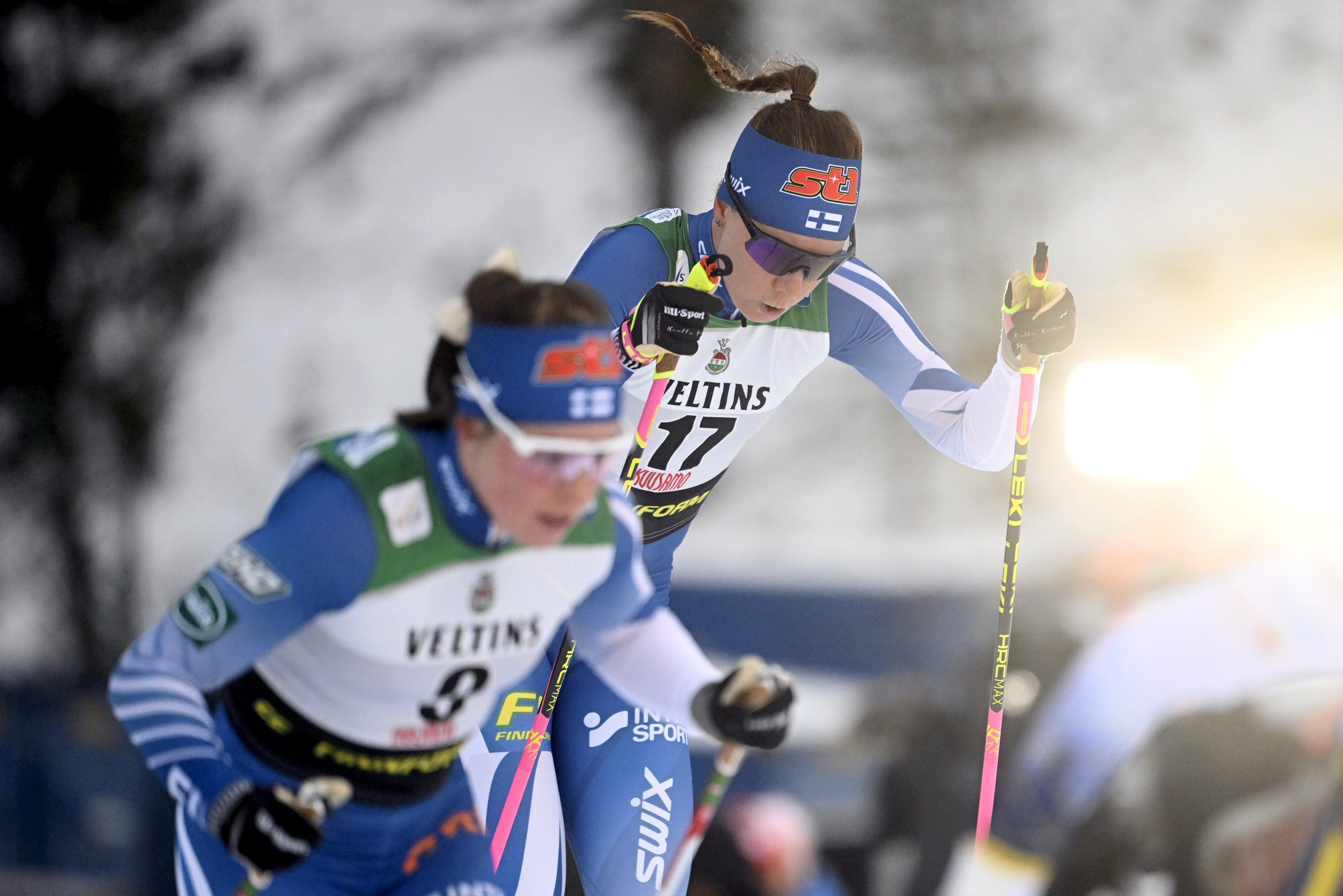 Olympialauantaissa runsaasti suomalaisia, naiset avaavat maastohiihdon yhdistelmäkilpailulla