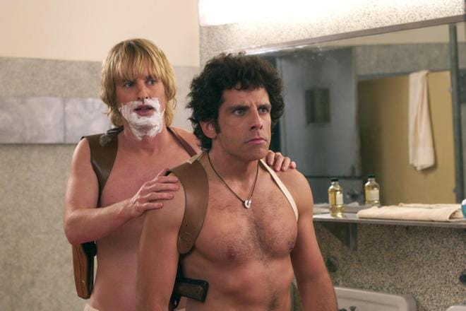 Starsky & Hutch on toimintakomedia poliiseista. Pääosissa ovat Ben Stiller ja Owen Wilson. KUVA: Sub