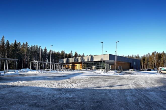 Seinäjoen seuraava S-Market valmistuu Pajuluomalle Ruukintien varteen. Avajaisia vietetään huhtikuussa. Osuuskauppa Eepee varautuu näin Kärjen ja Pajuluoman alueiden kasvuun. KUVA: KARI LÖFHJELM