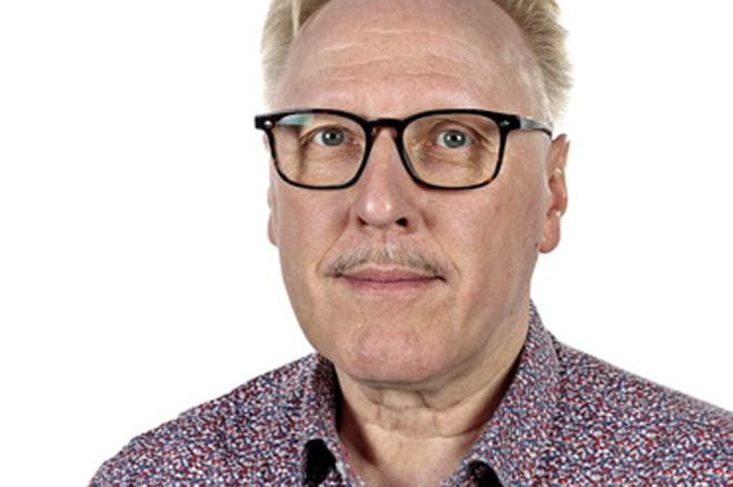 Raimo Hautanen, kolumnikuva.