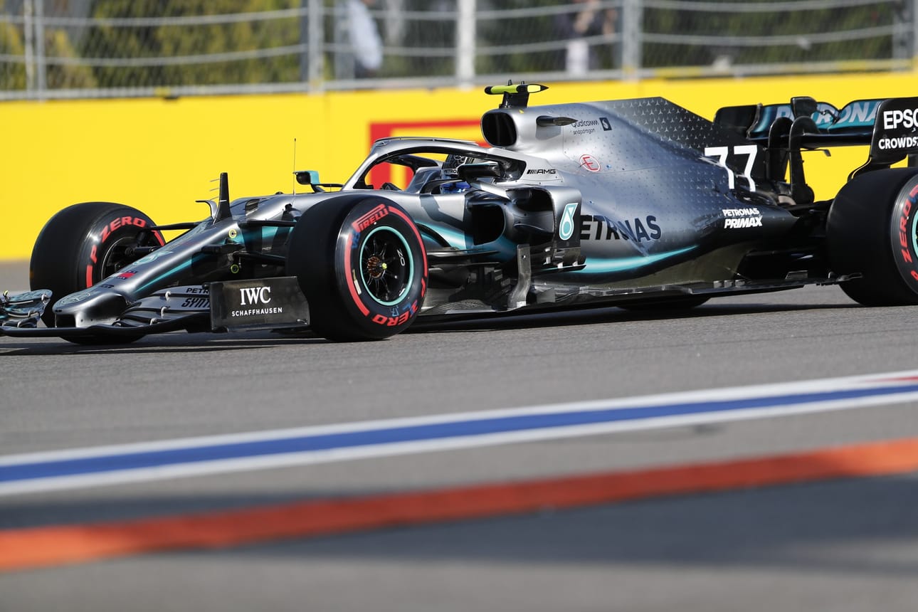 Valtteri Bottas kaasutteli aika-ajon viidenneksi.