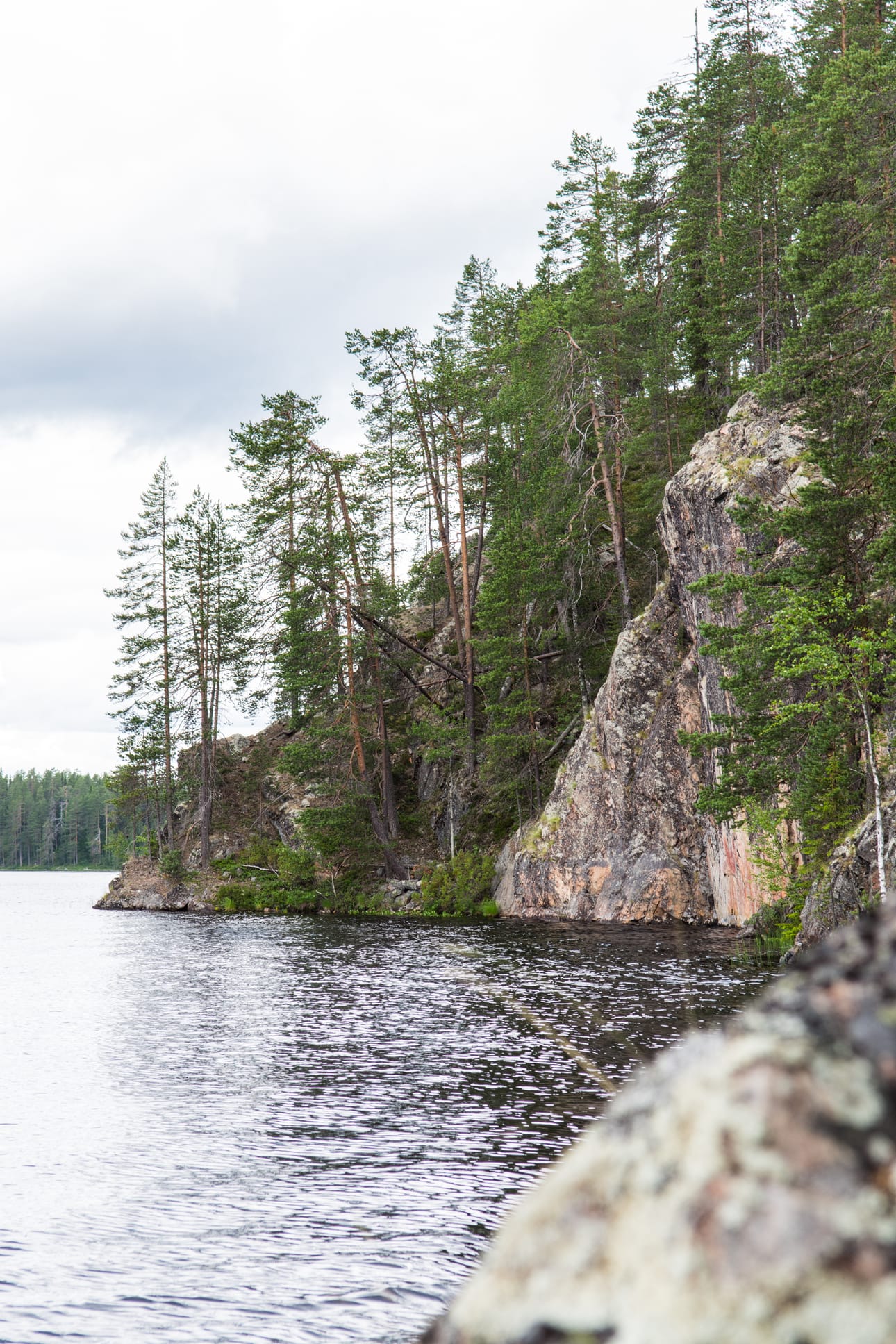 Veneenlaskukiskot Hossan Pikku-Ölkyssä.