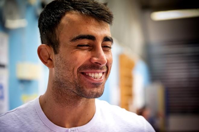 Makwan Amirkhani sai ammattinyrkkeilijä Juho Tolppolalta haasteen sunnuntaina illalla. Arkistokuva: Kalle Lydman