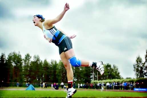 Varma kilpailija. Mikaela Ingbergillä on jo pari arvokisamitalia. EM-kisojen mitalipallille pääseminen vaatisi lievää venymistä.