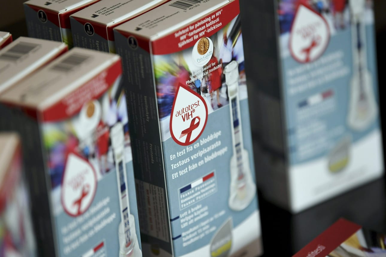 Hiv-tartuntoja on ilmoitettu tänä vuonna jo nyt 208. LEHTIKUVA / ANTTI AIMO-KOIVISTO