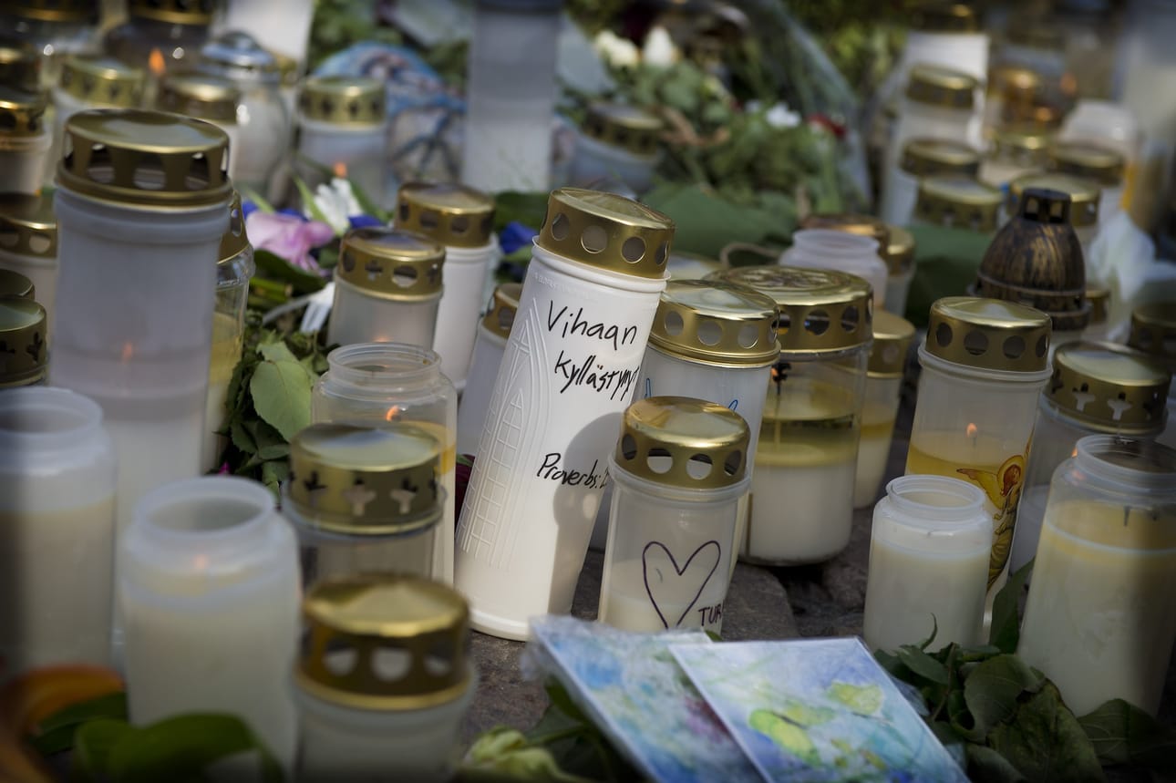 Turun kauppatorin puukotuksissa kuoli kaksi naista ja haavoittui kahdeksan.