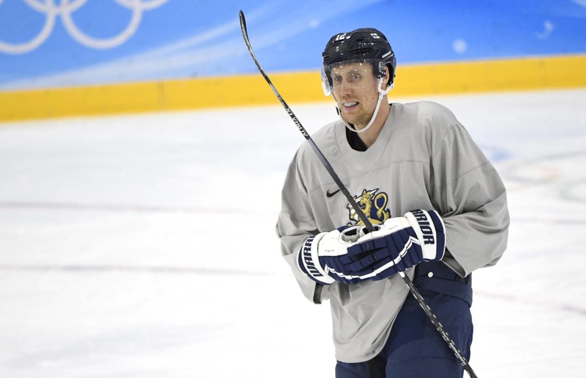 Marko Anttila oli mukana keskiviikon harjoituksissa. Lehtikuva / Jussi Nukari