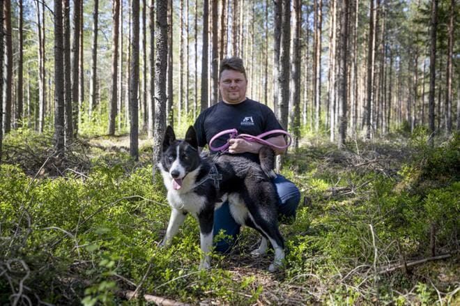 Kimmo Rintanen on kulkenut metsässä vauvasta asti. Kuvat: Elena Mikkilä