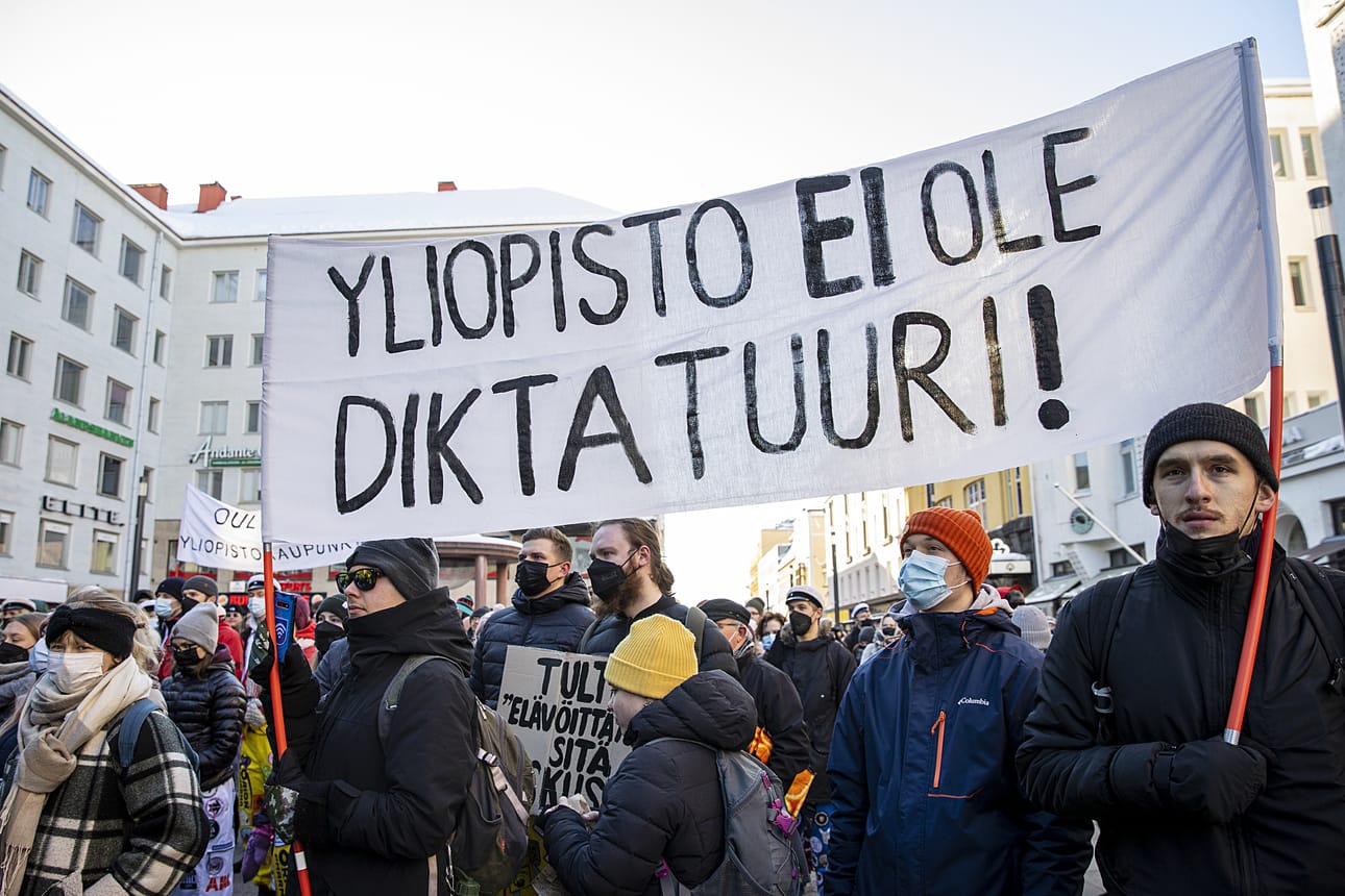Yliopiston sisällä kuohuu. Yksi syy on kiinteistöstrategiaksi kutsutun dokumentin olemassaolo.