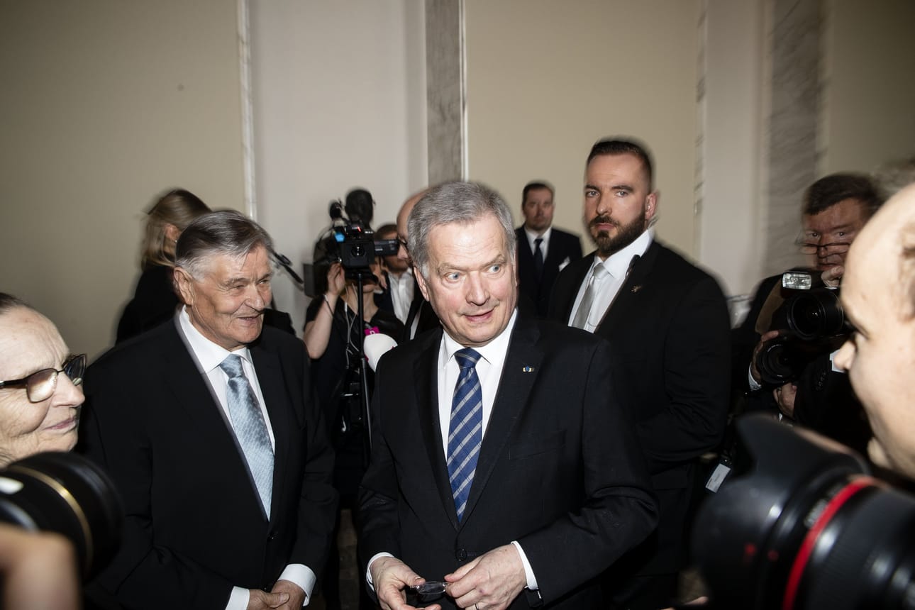 Tasavallan presidentti Sauli Niinistön verotettavat tulot olivat alle 40 000 euroa.