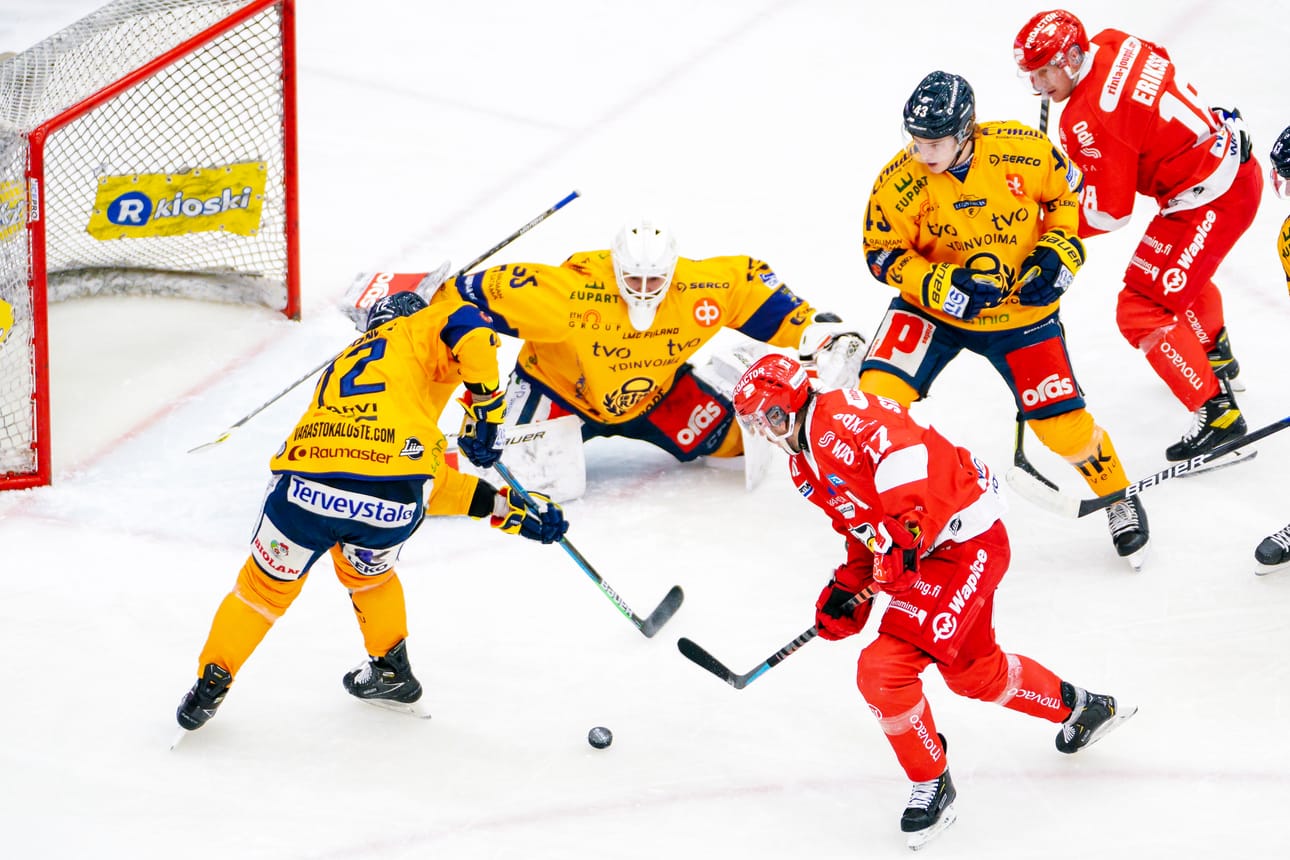 Sportin ja Lukon viimeinen runkosarjaottelu jää kokonaan pelaamatta.