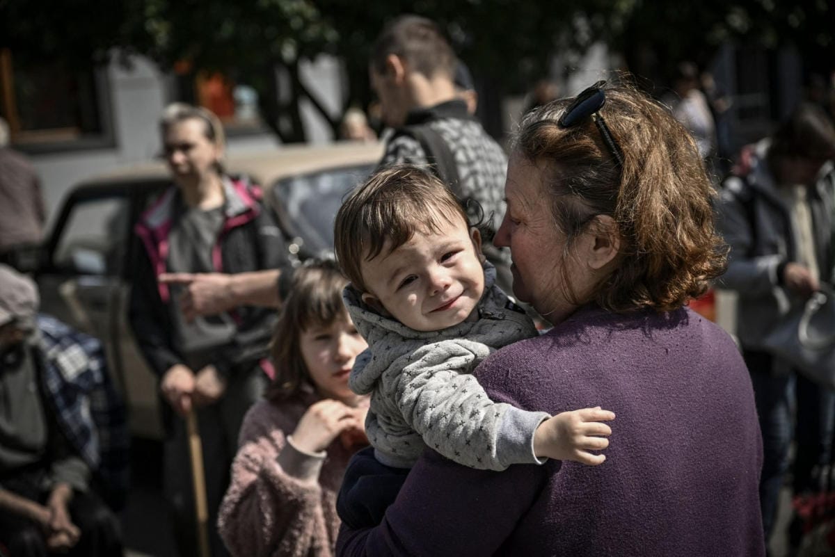 Selvitykseen vastanneista ukrainalaiista enemmistö sanoi, ettei tukisi alueellisia myönnytyksiä, vaikka se pitkittäisi sotaa ja uhkaisi Ukrainan itsenäisyyttä. LEHTIKUVA / AFP