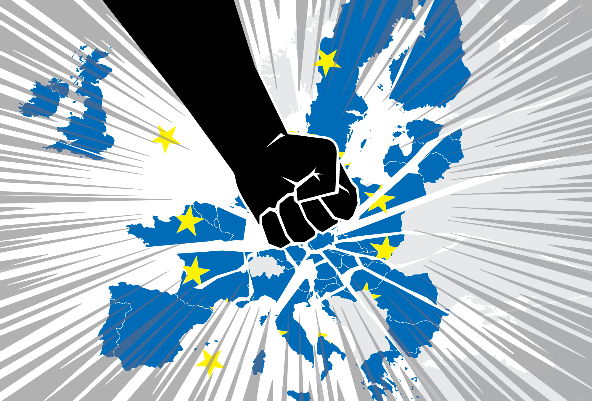 Eurooppa ja Euroopan unioni tuntuvat nyt repeilevän ja rakoilevan joka suuntaan.