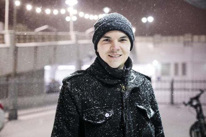 Seinäjoen ammattikorkeakoulun opiskelijakunnan hallitusta johtava Aku Autio toivoo, että presidentinvaalien alla käytäisiin arvokeskustelua ja pohdittaisiin muun muassa vapauden rajoja. Mitä yksilö saa ajatella, mikä on sallittua ja mikä taas ei. KUVA: KRISTA LUOMA