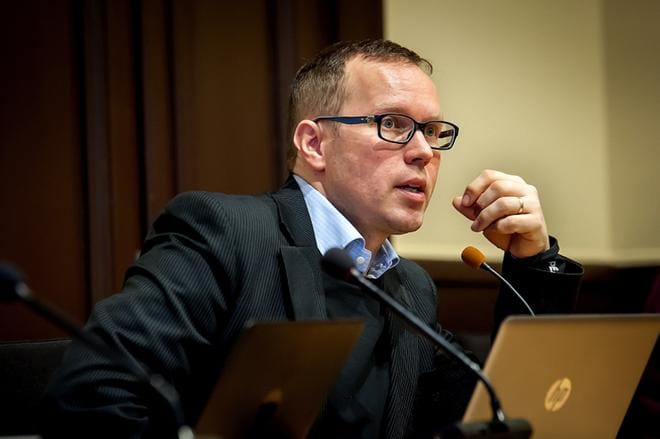 Jan Finne valittiin Vaasan kaupungin omistajaohjauksen virkaan. ARKISTOKUVA: KALLE LYDMAN