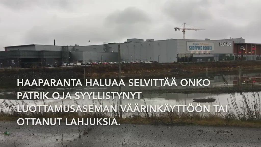 Haaparanta teki rikosilmoituksen ex-kunnanjohtajasta