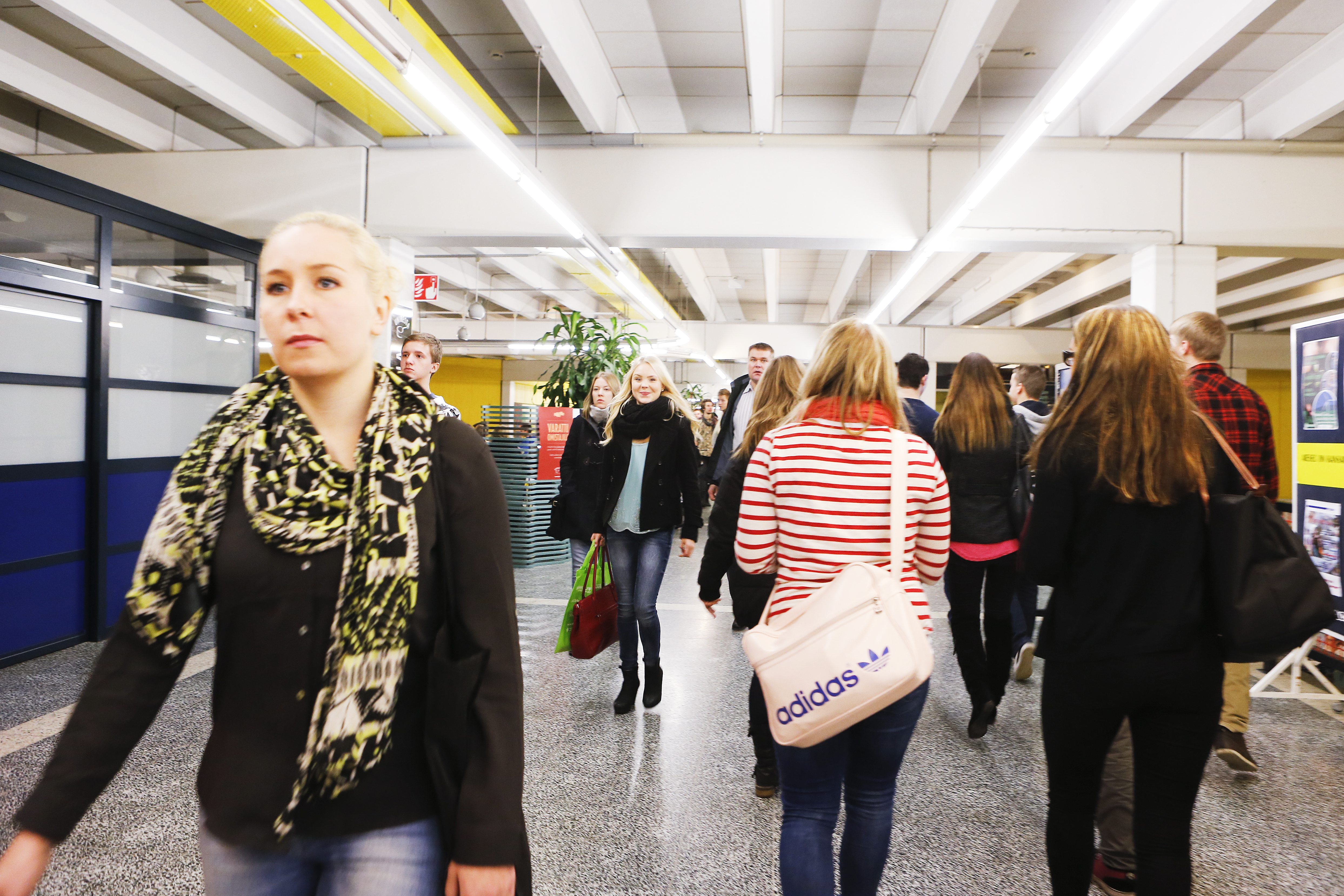 Abit täyttävät Linnanmaan kampuksen keskiviikkona ja torstaina.