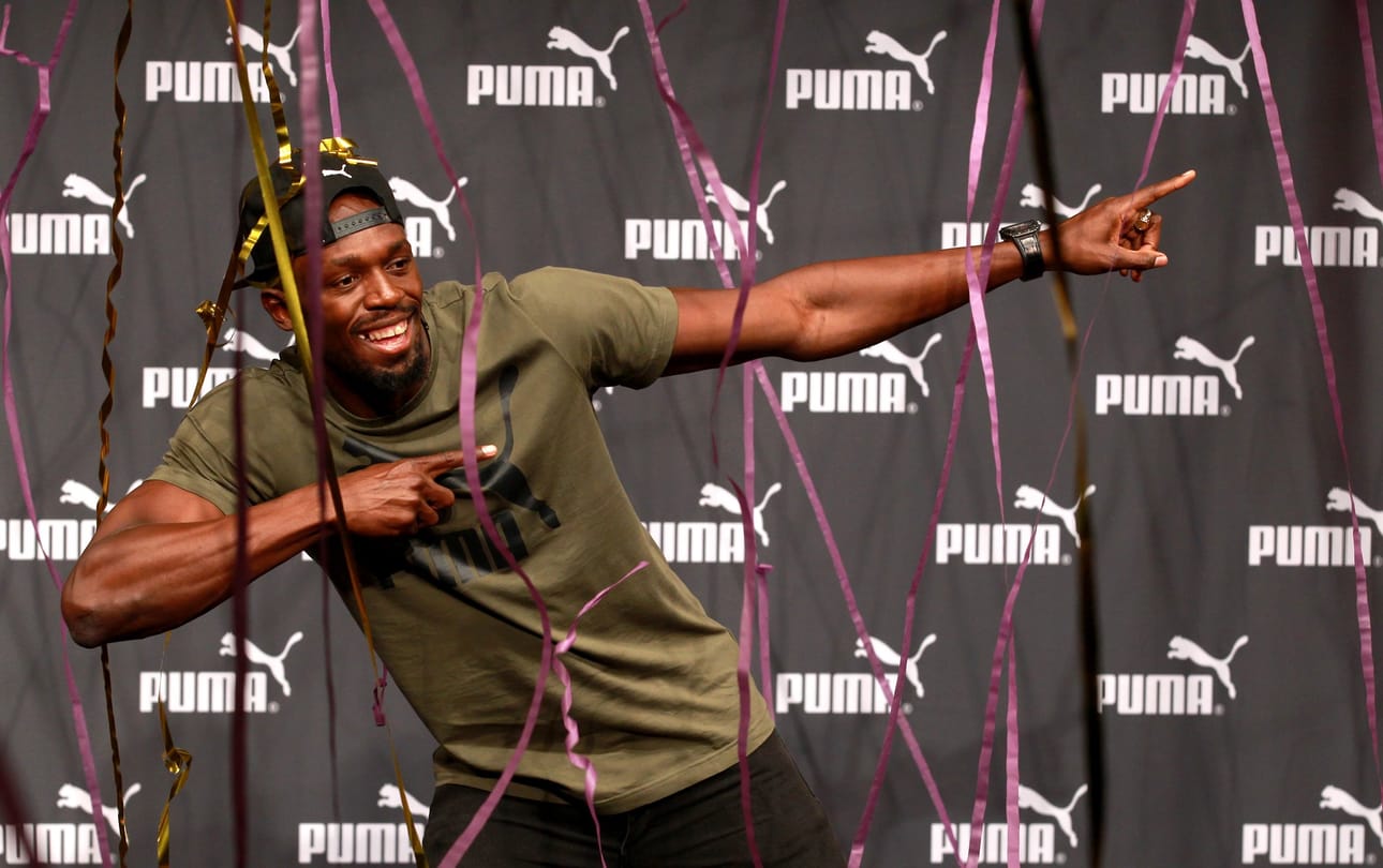 Tiistai-iltana Lontoossa järjestetty mediatilaisuus päättyi ilotulituksen kaltaiseen riehaan ja perinteisiin Usain Bolt-poseerauksiin.