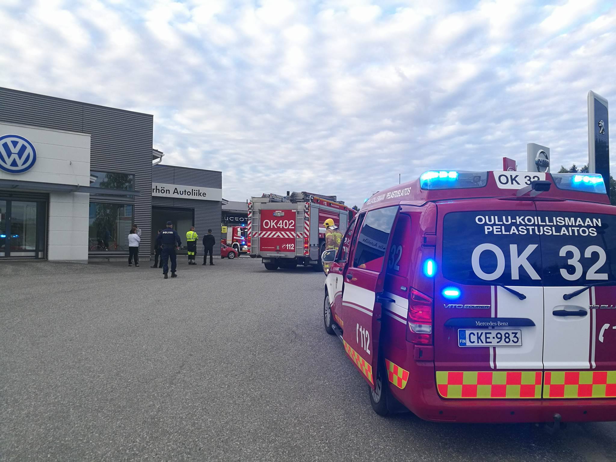 Pelastusyksiköitä hälytettiin jopa 17.