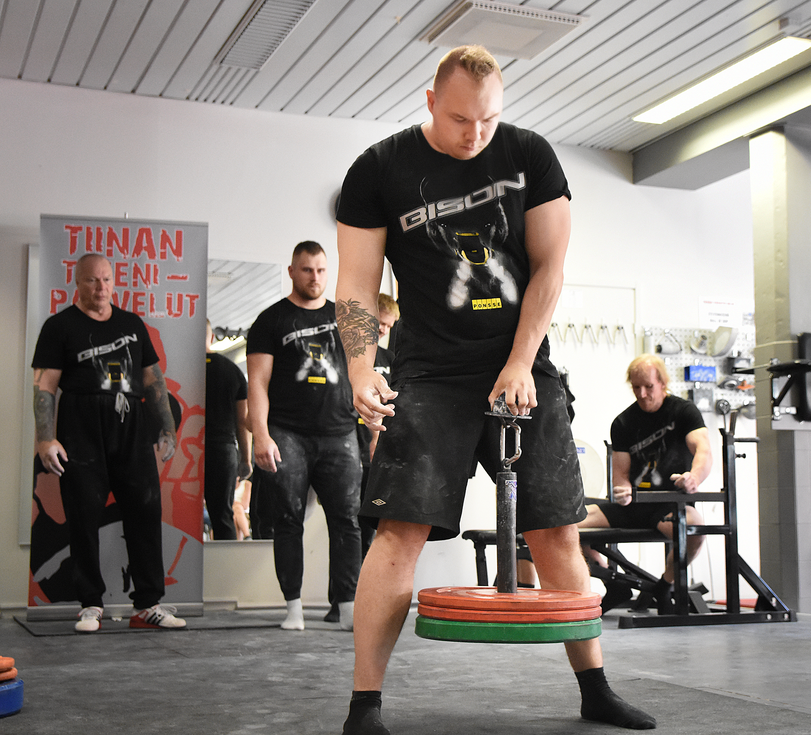 Santeri Mikkosen vahvin laji oli sormivoimiin perustuva hub.