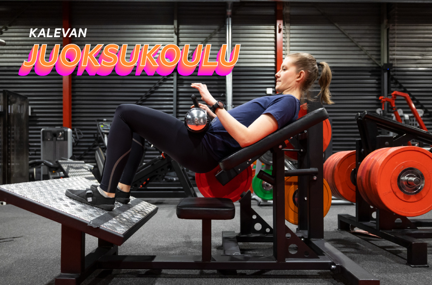 Juoksuvalmentaja Mari Parkkari kertoo 5+5 liikettä, joilla saat lisää voimaa juoksuun