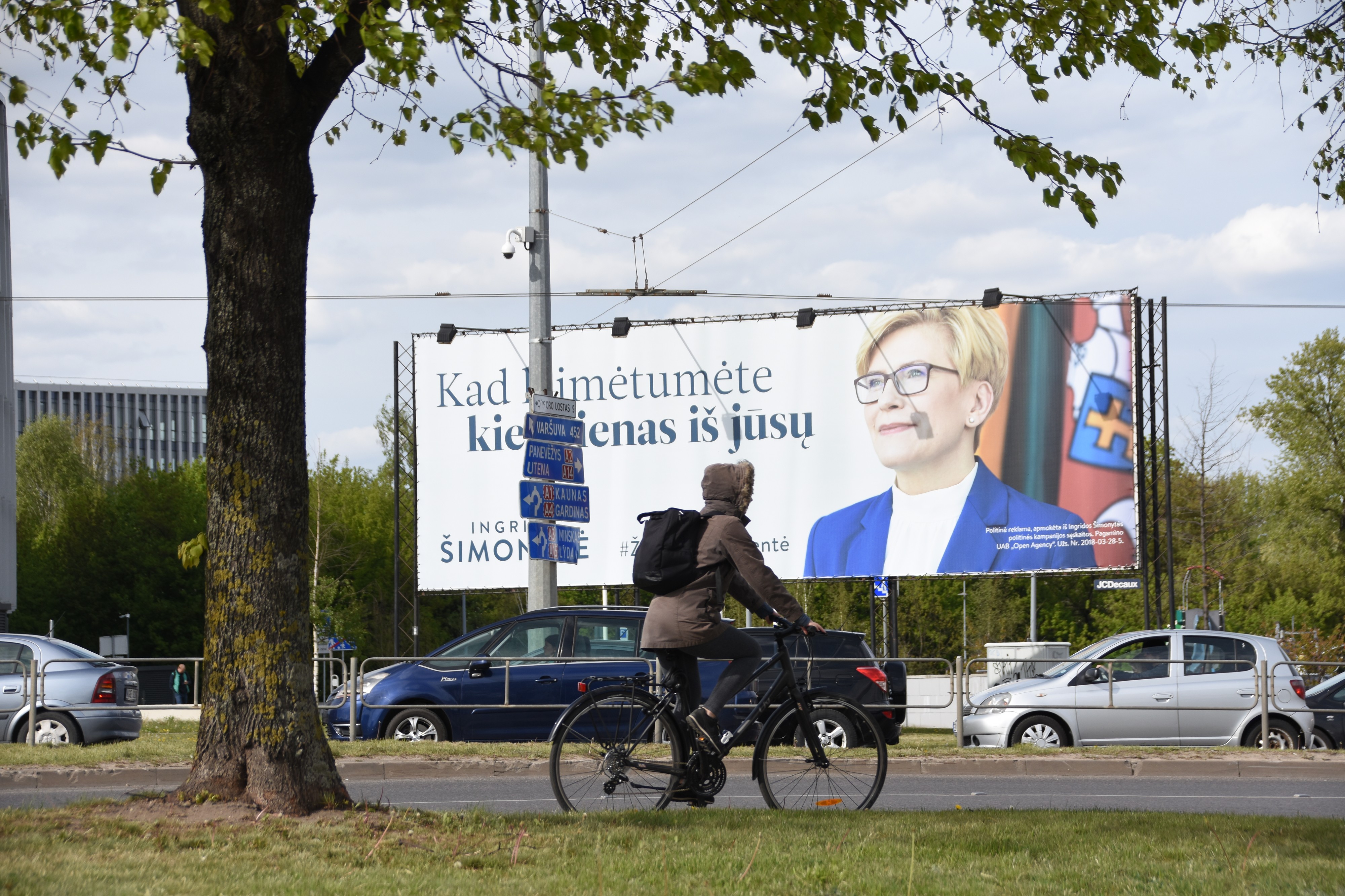 Ingrida Šimonyte pääsi Liettuan presidentinvaalien toiselle kierrokselle.