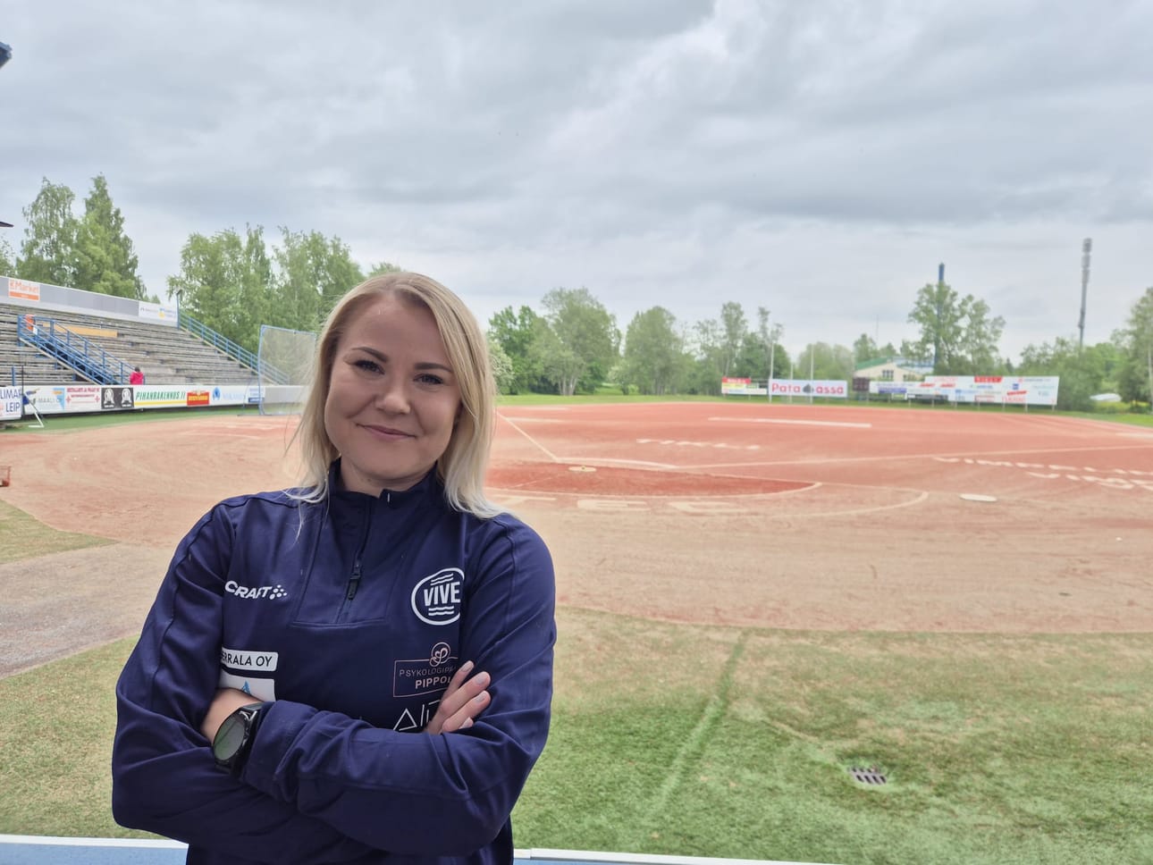 Emmi Pippola muistetaan Lapuan Virkiän mestaruuksista, mutta se alkuperäinen kotikenttä löytyy Vimpelistä.