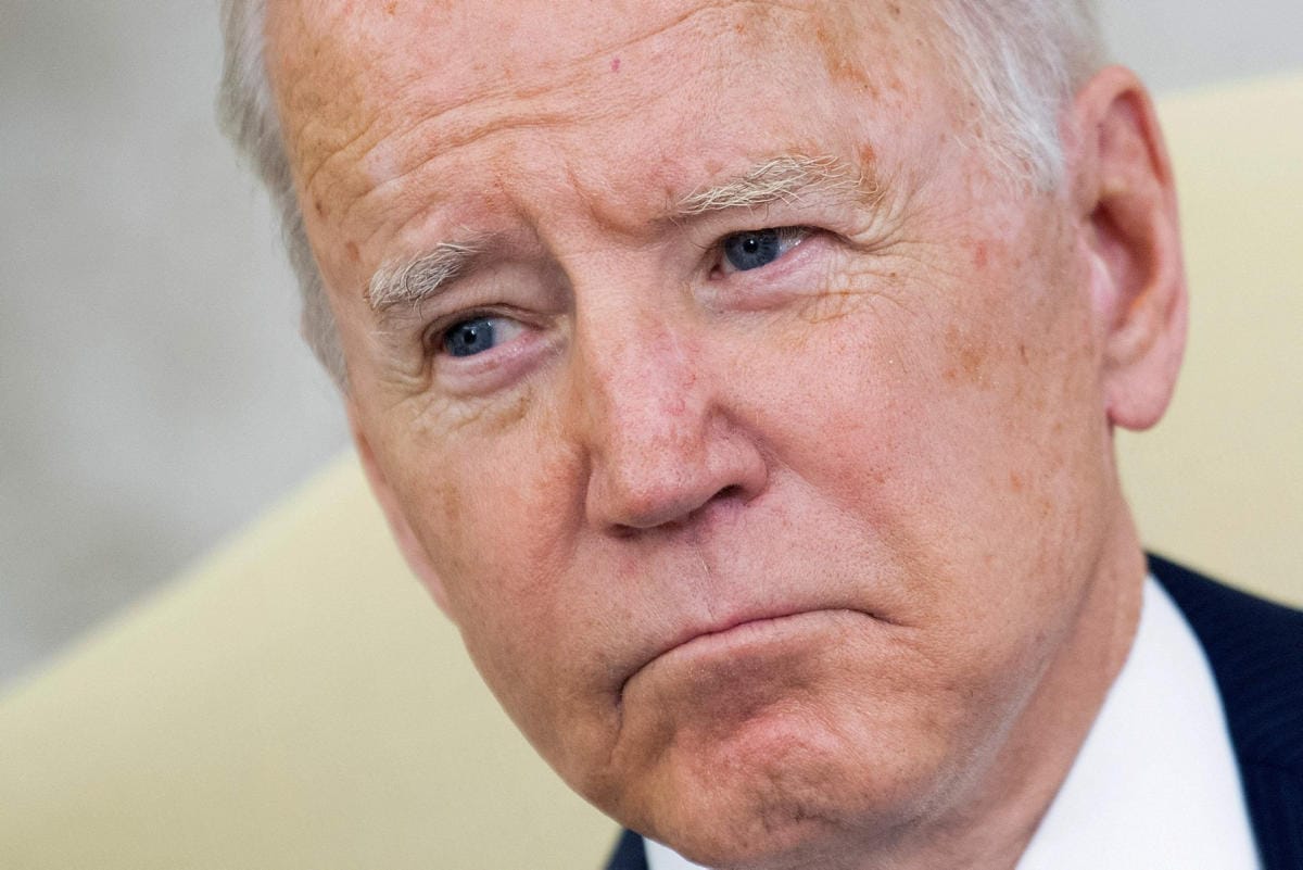 Valkoisen talon mukaan Biden korosti, että Yhdysvallat on sitoutunut tukemaan Ukrainan suvereniteettiä ja alueellista koskemattomuutta. LEHTIKUVA/AFP