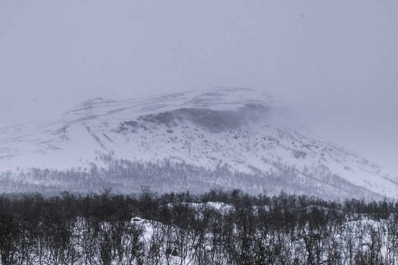 Enontekiöllä mitattiin viime yönä 39,9 astetta pakkasta.