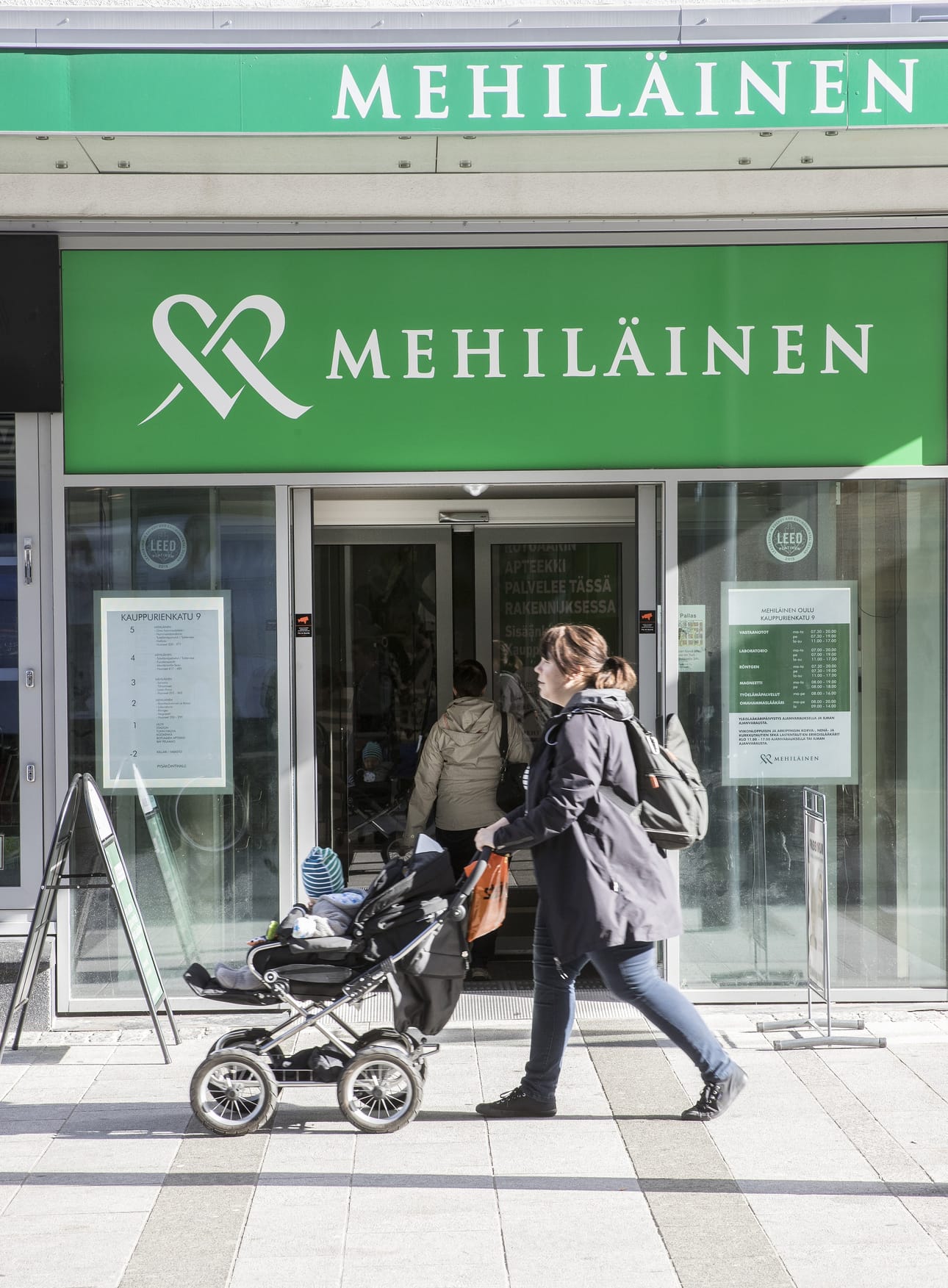 Mehiläisen toimipiste Kauppurienkadulla.