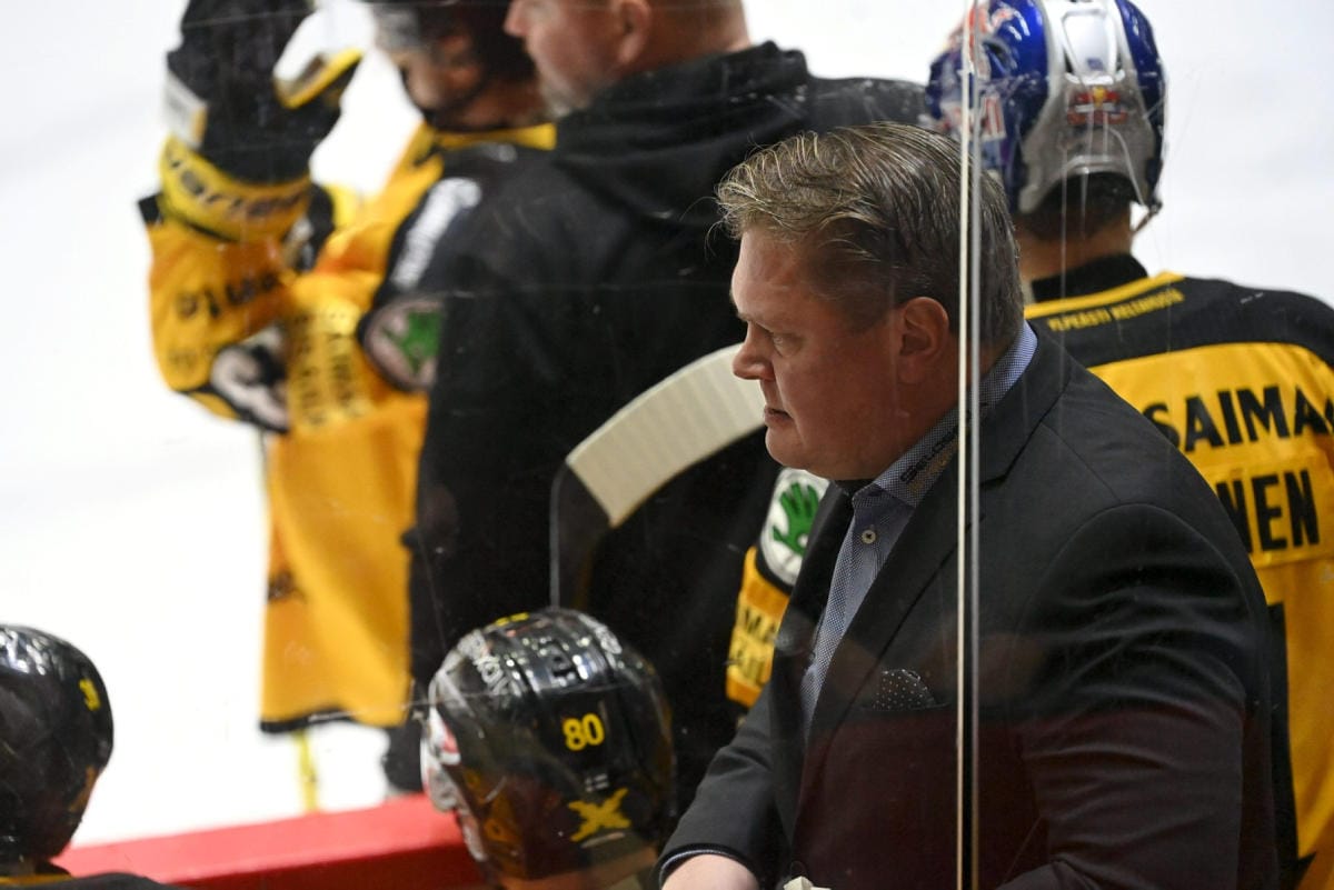 Pekka Virran SaiPa jäi maaleitta Mikkelissä. Lehtikuva / Antti Aimo-Koivisto