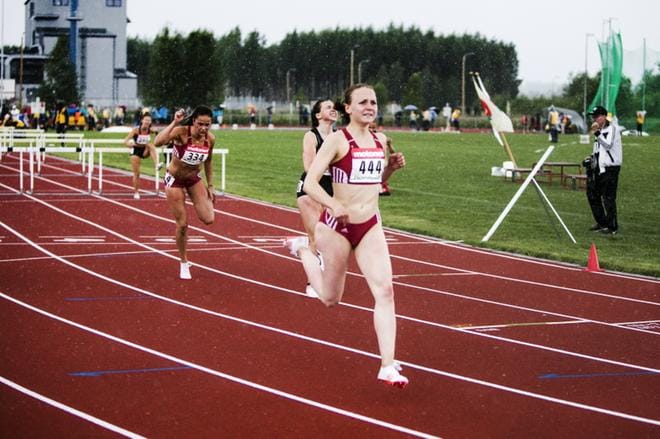 Reetta Hurske pääsi jatkoon yleisurheilun EM-kisoissa Berliinissä. ARKISTOKUVA: Krista Luoma