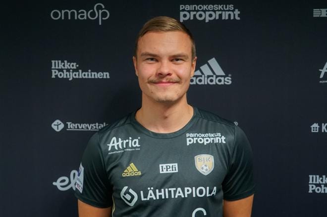Martti Haukioja siirtyy FC Interistä SJK:hon. Kuva: Tommi Kilpiö / SJK