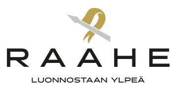 Logossa on käytetty Raahen kaupungin vaakunasta tuttua viiriä. Myös slogan on vaihdettu.