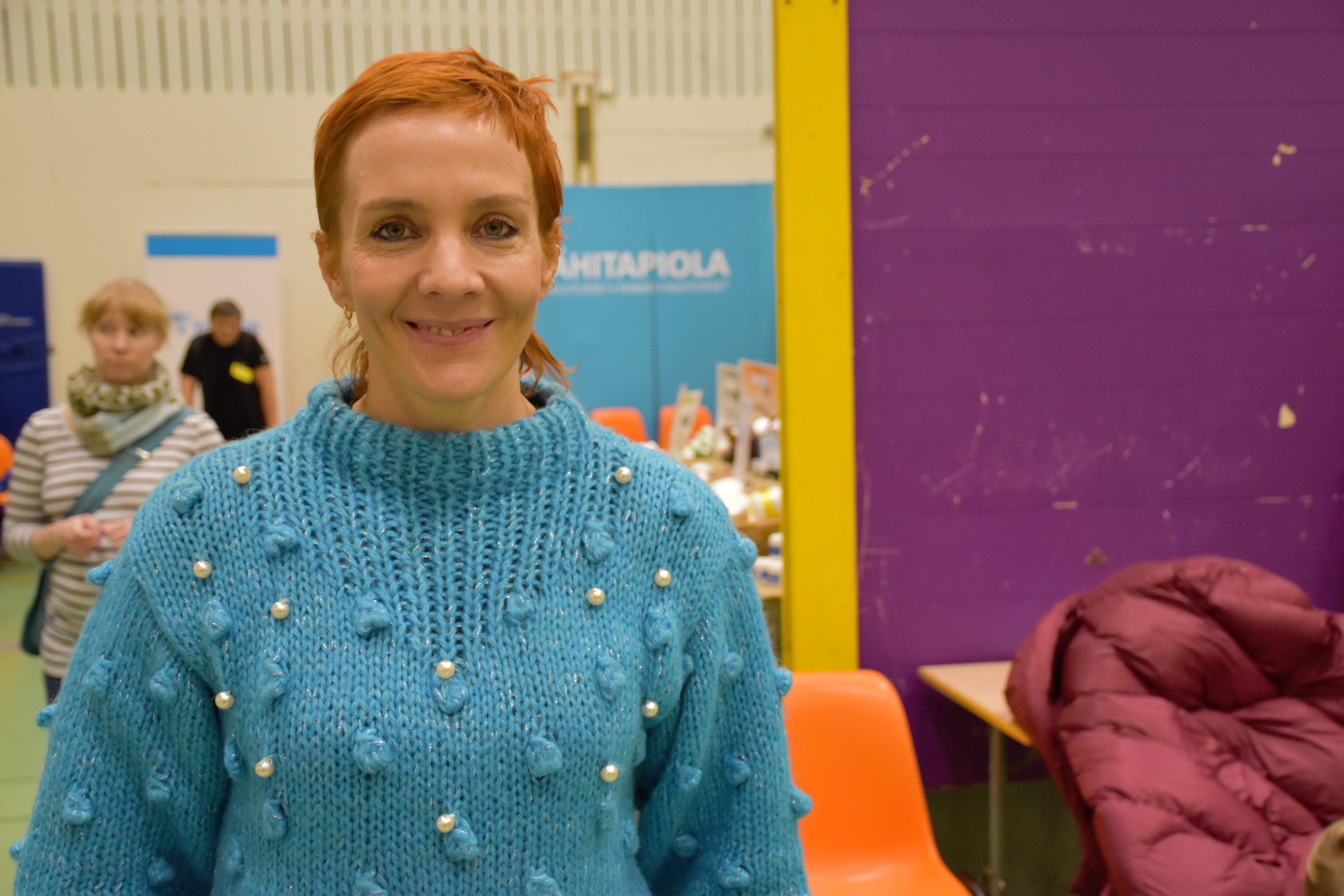 Posion messut järjestettiin jo 30. kerran. Messuilla piipahti myös Yökylässä Maria Veitola - televisio-ohjelmasta tuttu toimittaja Maria Veitola.