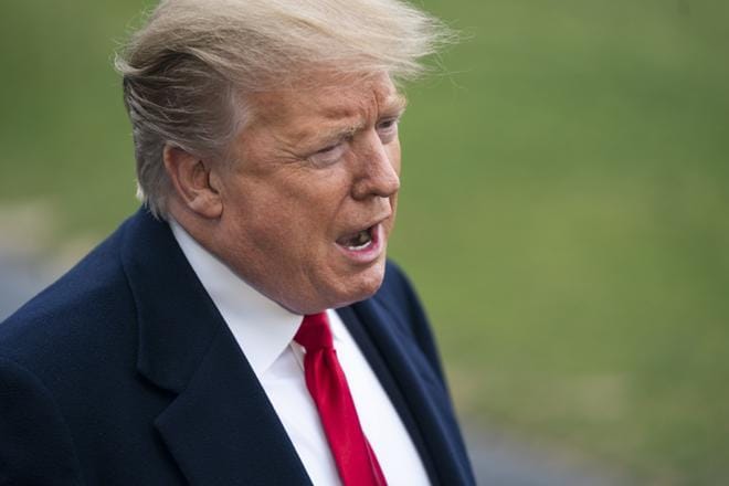 Presidentti Donald Trump ei raportin mukaan vehkeillyt Venäjän kanssa. KUVA: