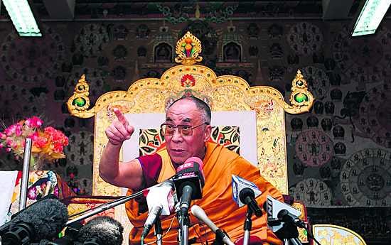 Tiibetin hengellinen johtaja Dalai Lama.