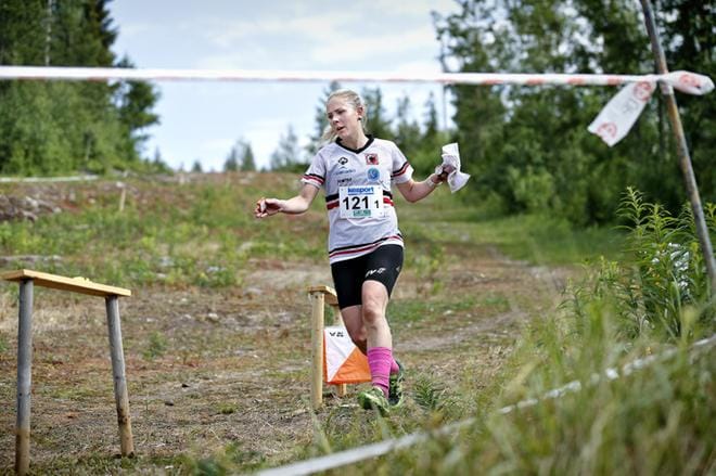 Jenny Patana oli naisten ykkönen Merenkurkun rastipäivien avauskilpailussa keskiviikkona. Arkistokuva.