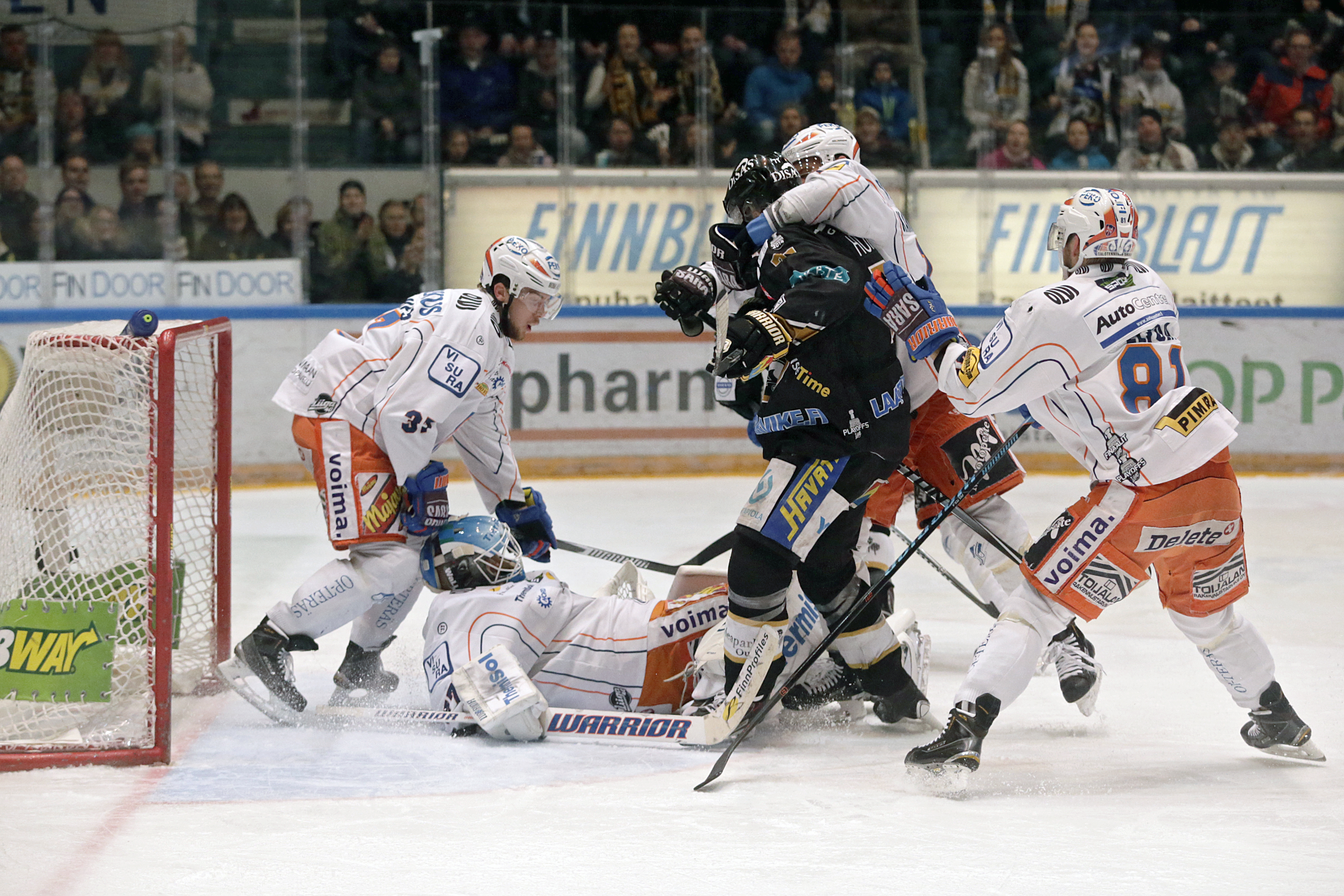 Tappara käytti paikkansa tehokkaasti ja kaatoi Kärpät.