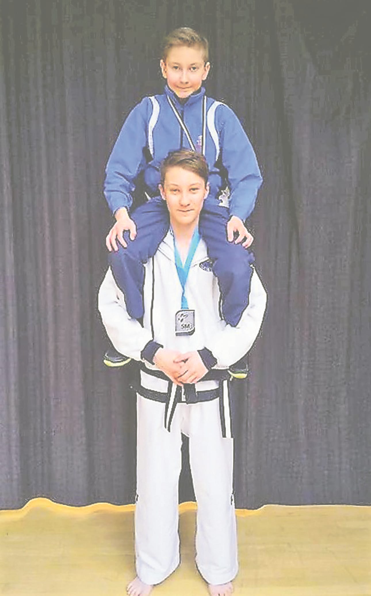 Juuso ja Eemil Toropainen eivät ole taekwon-dossa eilisen teeren poikia. Taas tuli SM-mitaleita.